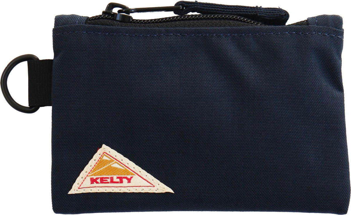 Kelti 3259234825 Mini Rectangle POUCH 3 Coin Purse, Card Case, Small Storage, navy, One Size