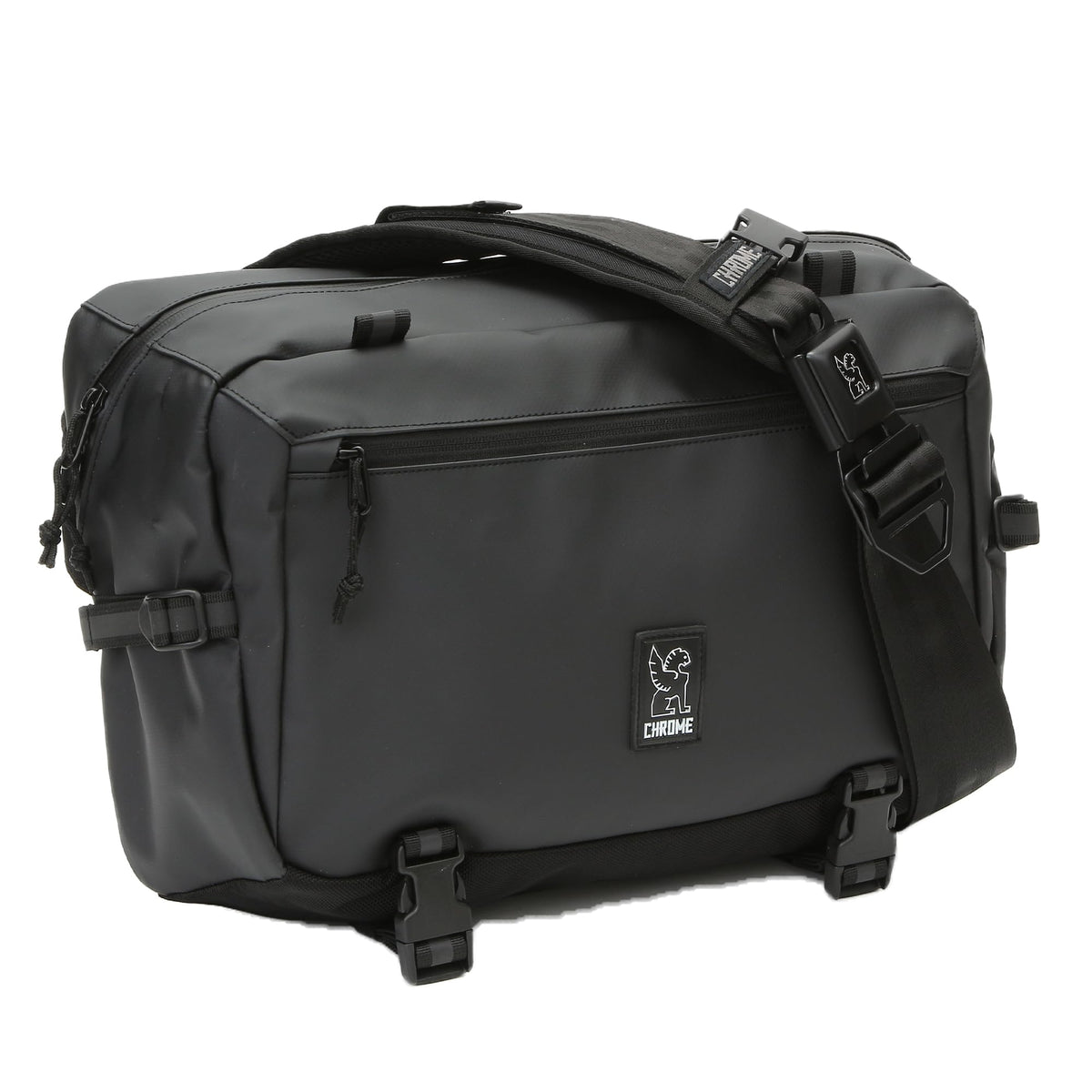 Chrome BG351BKTP KADET MAX BKTP_Black TARP Body Bag, Black, Canvas, 3.5 Gallon (15 L), Waterproof