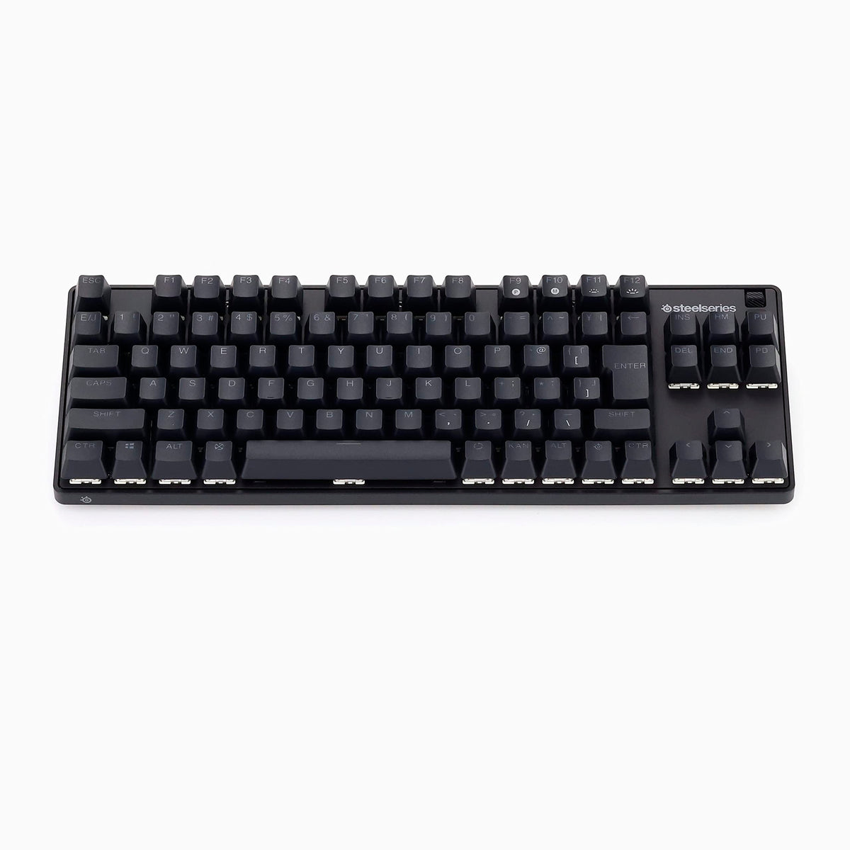 SteelSeries 64852 Gaming Keyboard, Numeric Keypadless, Apex 9 TKL JP, Wired Japanese Layout, Response Time 0.2 ms, Set Actuation Points 0.04 inches (1.0 mm), OptiPoint Optical Switch, Heavy Duty