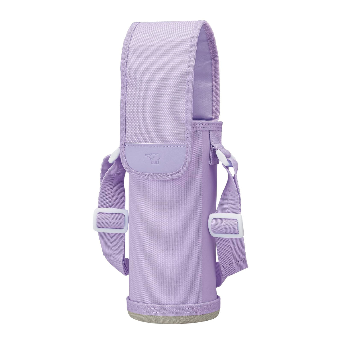 ZOJIRUSHI MC-CA03-VA Stainless Steel Bottle Cover, Water Bottle Cover, Shoulder Bag, Name Tag, Machine Washable, Recommended Size: 23.6 fl oz (600 ml), Purple