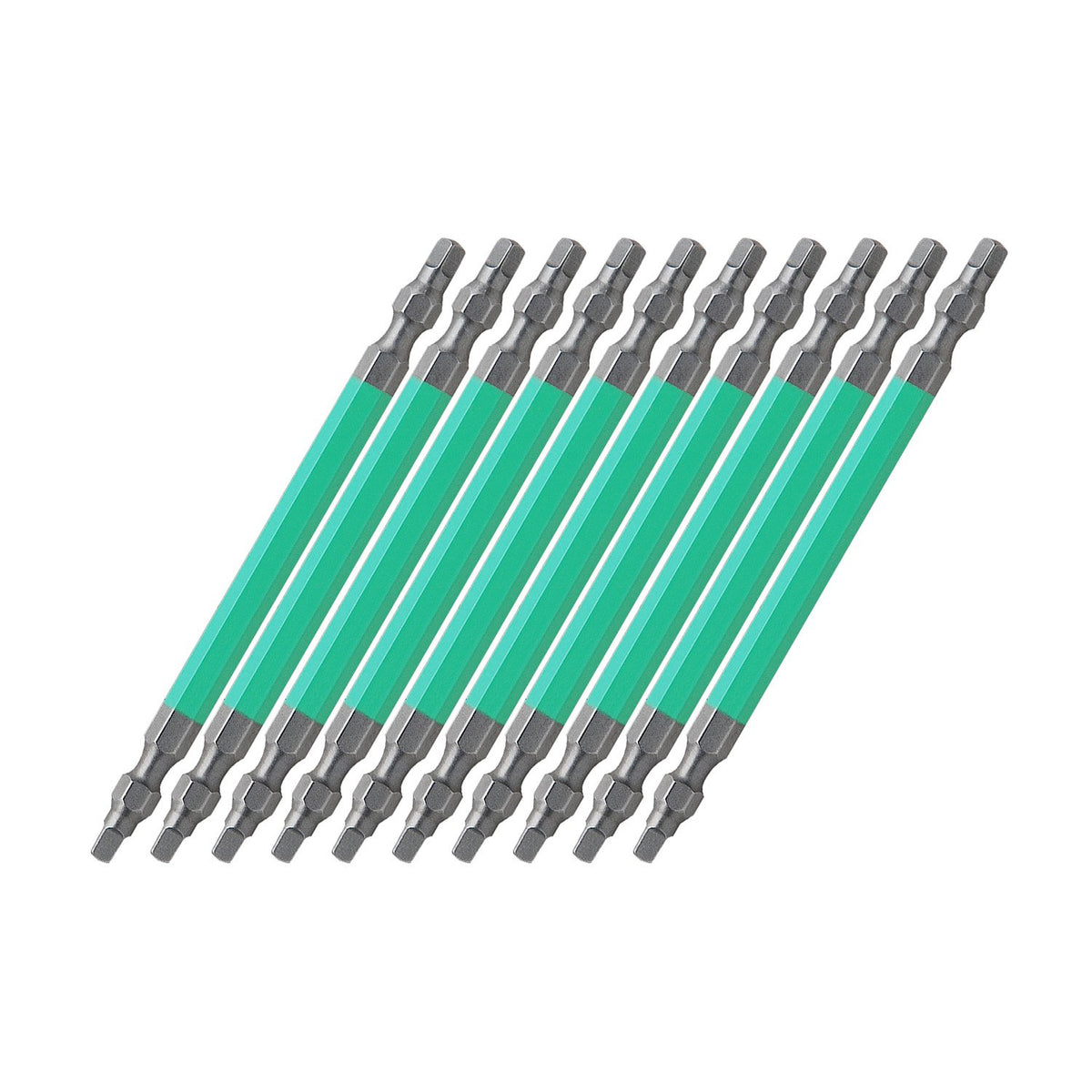 ANEX ACS-14M Color Bit, Square, Double Headed, SQ#3 x 100, 10 Bags