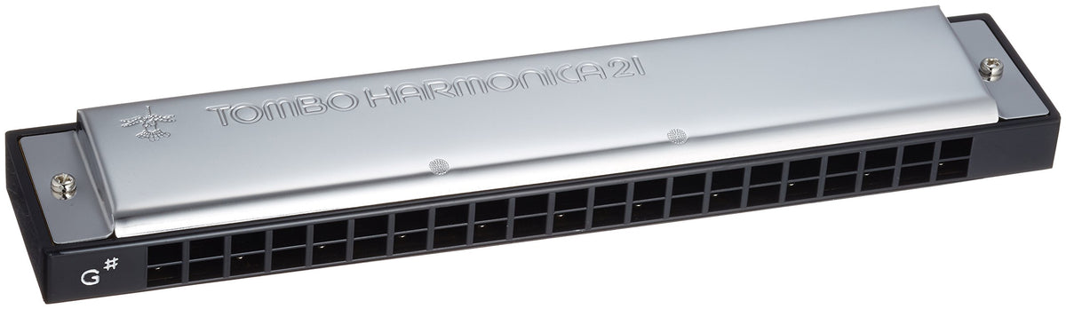 TOMBO 3121 Duplicate Harmonica G # Tone Band, 21 Holes