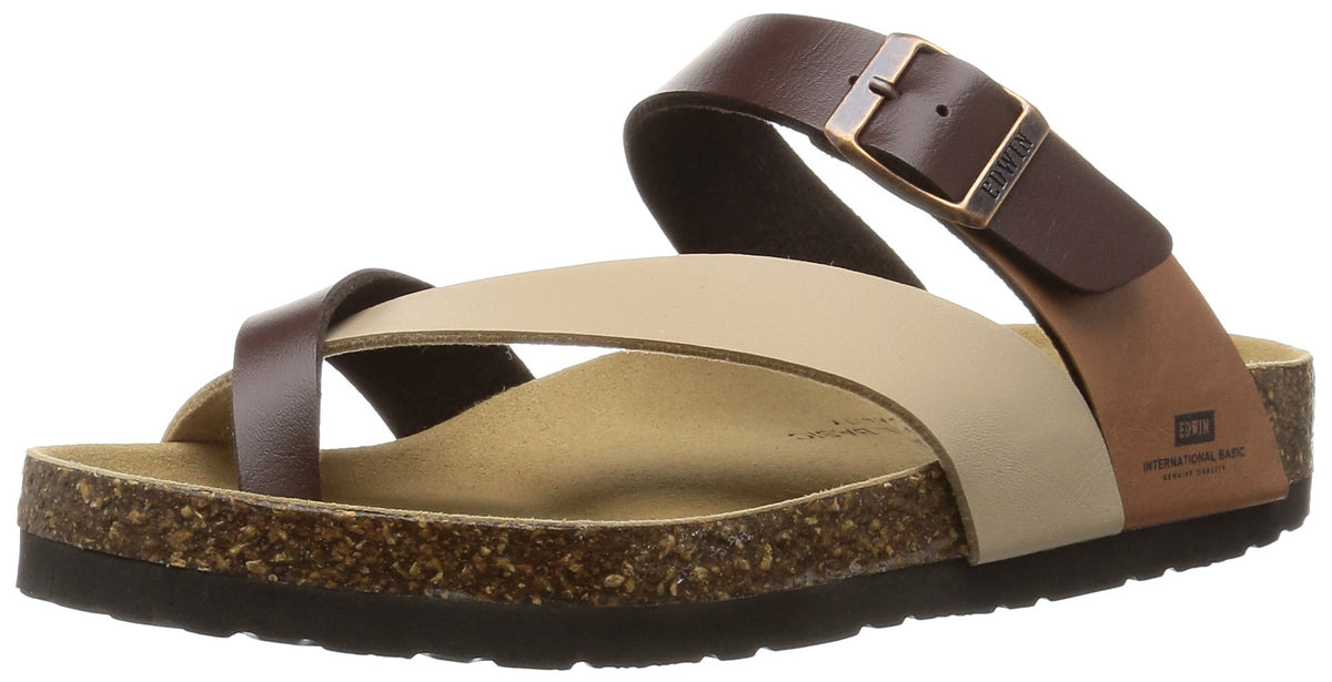 Edwin EB1003 Men's Sandals, DBR, 27.0 cm