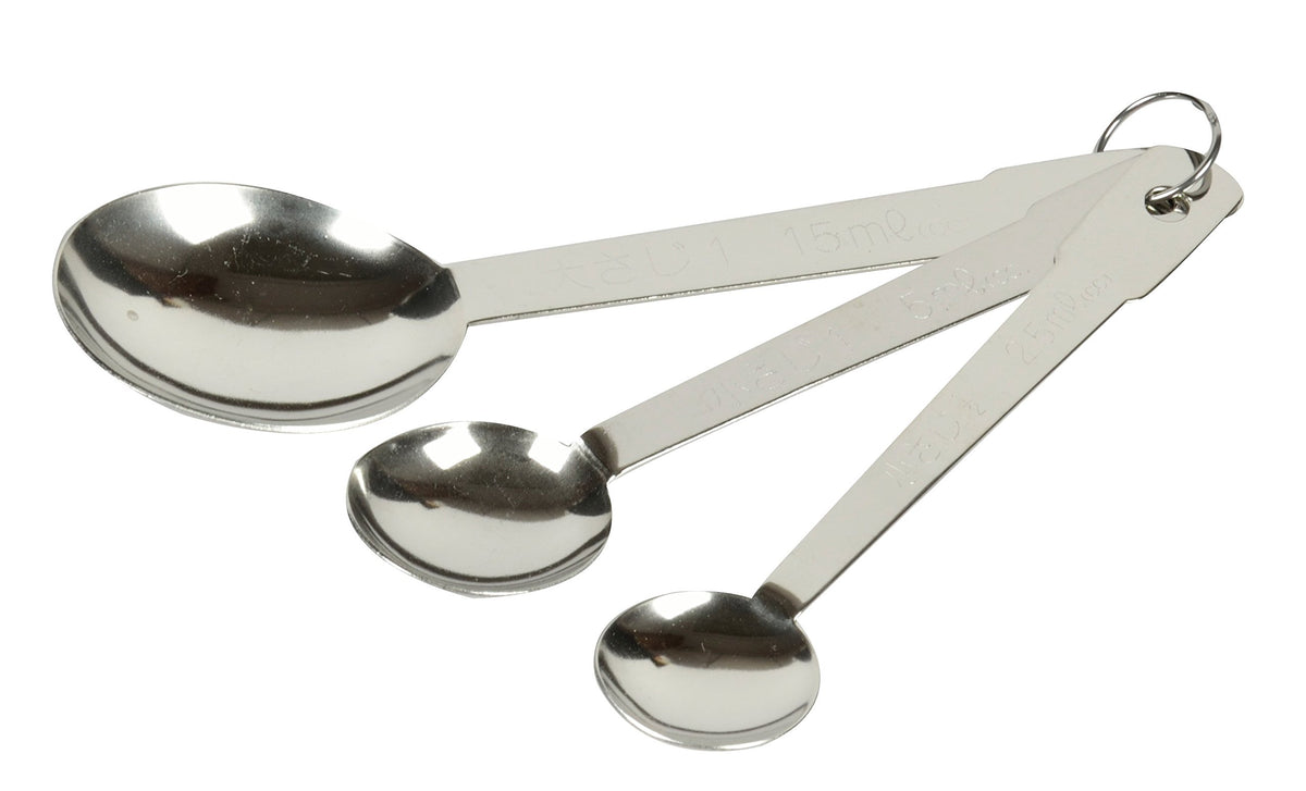 Pearl simple basic measuring spoon three sets of C-8921 (japan import)