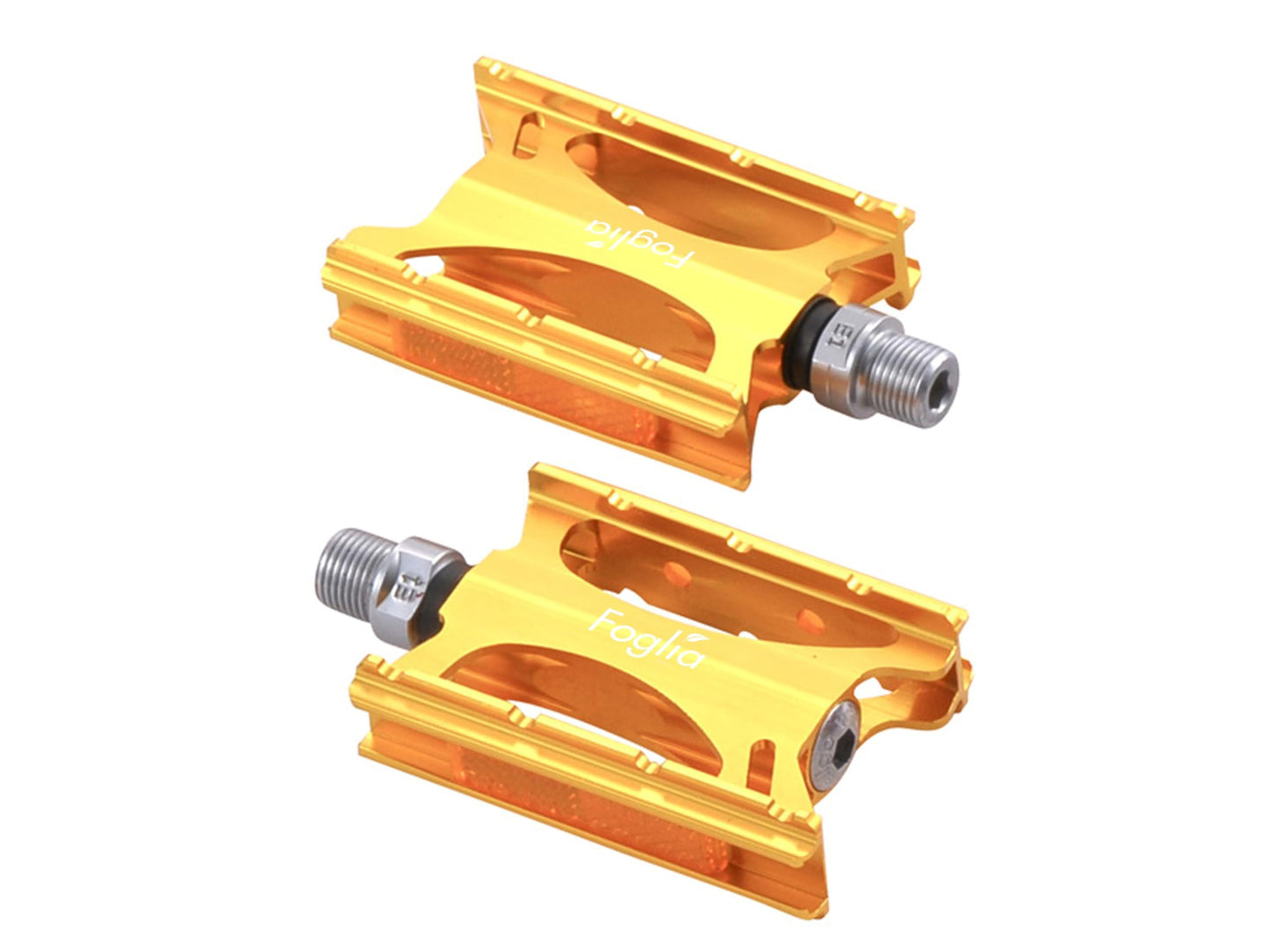Foglia LU-C16 Bicycle Pedal, Gold