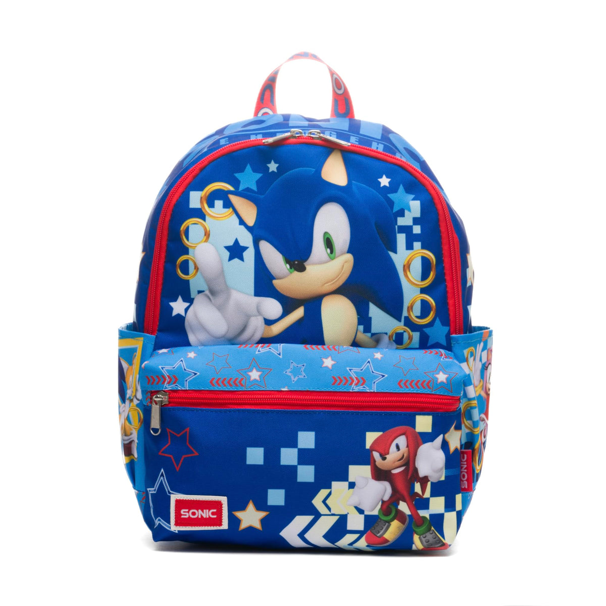 Wondapop Sega Sonic Gotta Go Fast 13" Deluxe Nylon Mini Backpack