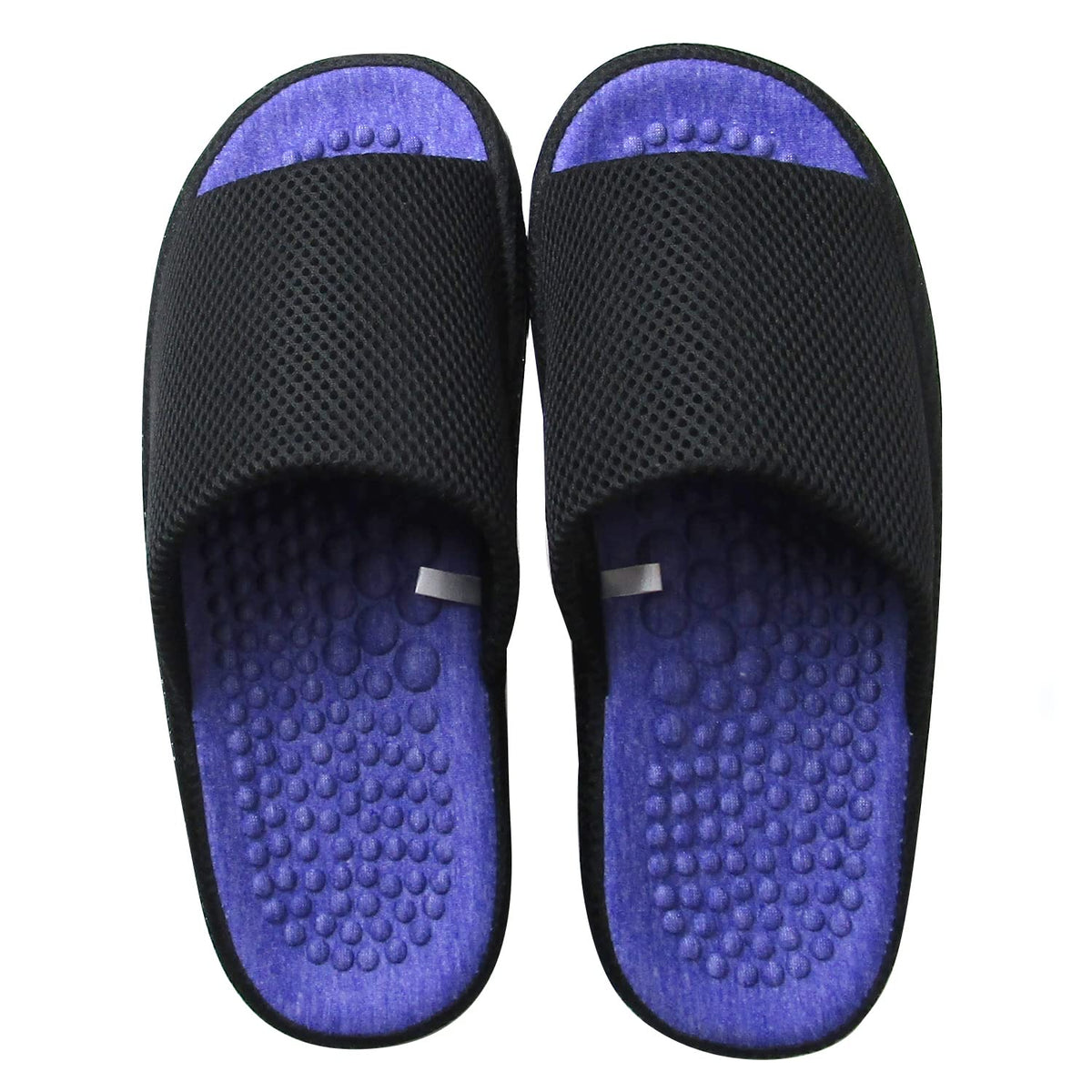 Nippon Slippers 3D Push Comfort 9.8 - 10.2 inches (25 - 26 cm), Blue 302002