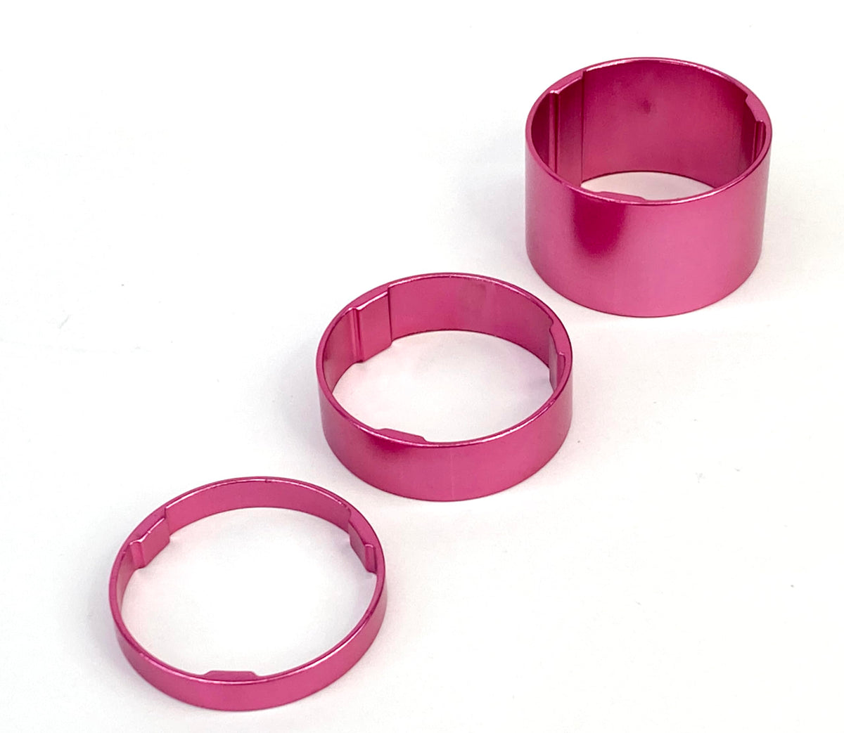 Avedio 70591 Lightweight Aluminum Spacers 0.2 inch (5 mm), 0.4 inch (10 mm), 0.8 inch (20 mm), Pink 1 Each
