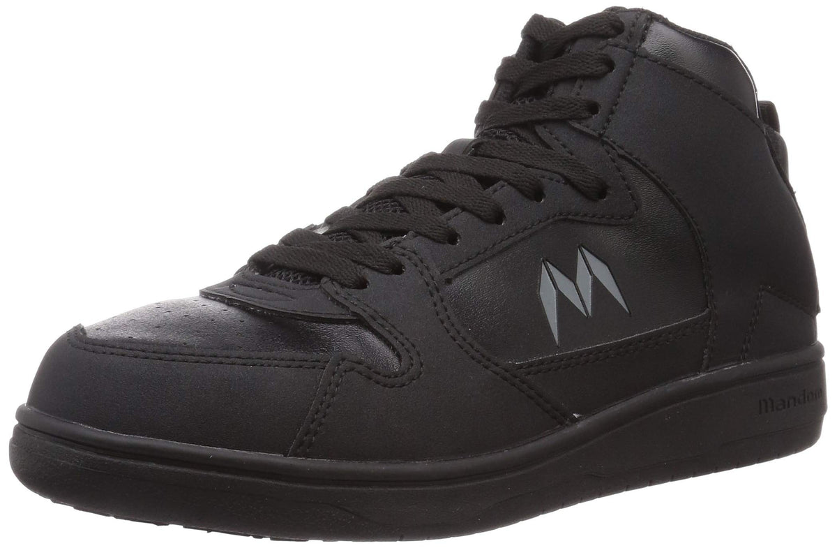 Marugo 007 Work Shoes, Marugo Safety Shoes, Work Shoes, Sneakers, Step on Heel, Easy to Put On and Take Off, JSAA, Type A, 4E, Mandam EZ, Black, 25.5 cm 4E
