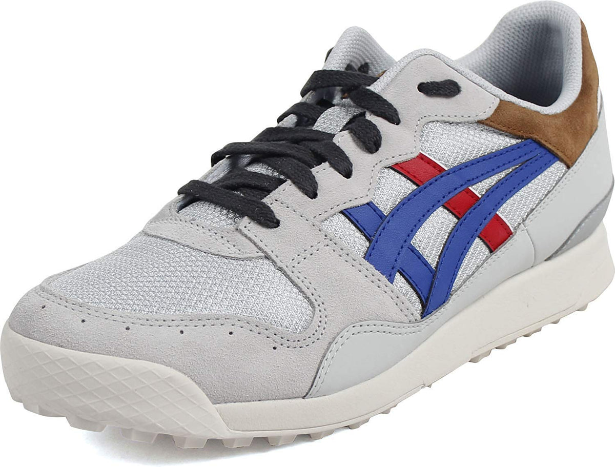 Onitsuka Tiger Unisex Tiger Horizonia Shoes 1183A206, Glacier Grey/ASICS Blue, 5 M US