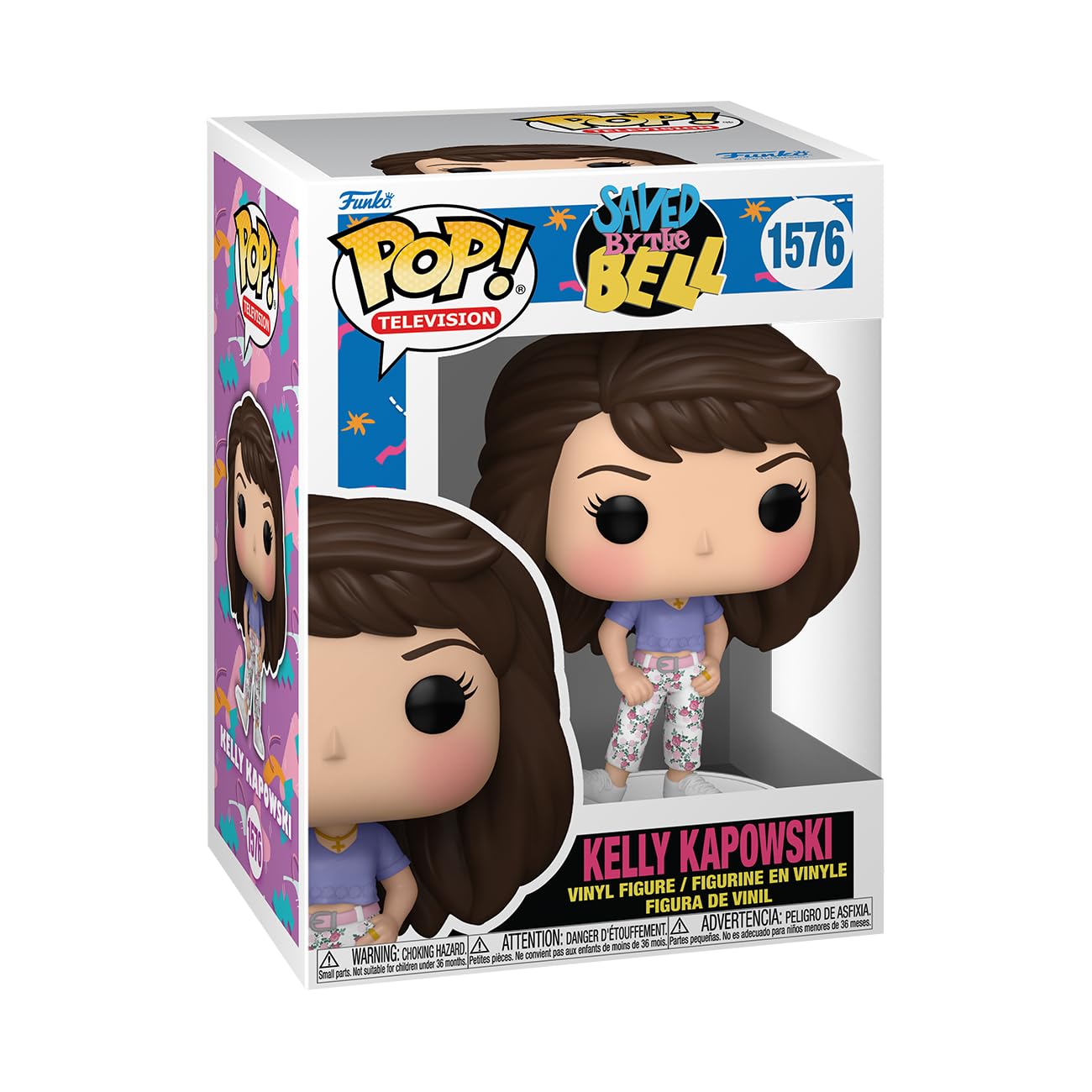 Funko Pop TV: Saved by The Bell 30th Anniversary – Kelly Kapowski - Collectable Vinyl Figure - Gift Idea - Official Merchandise - Toys for Kids & Adults - Comedy Fans