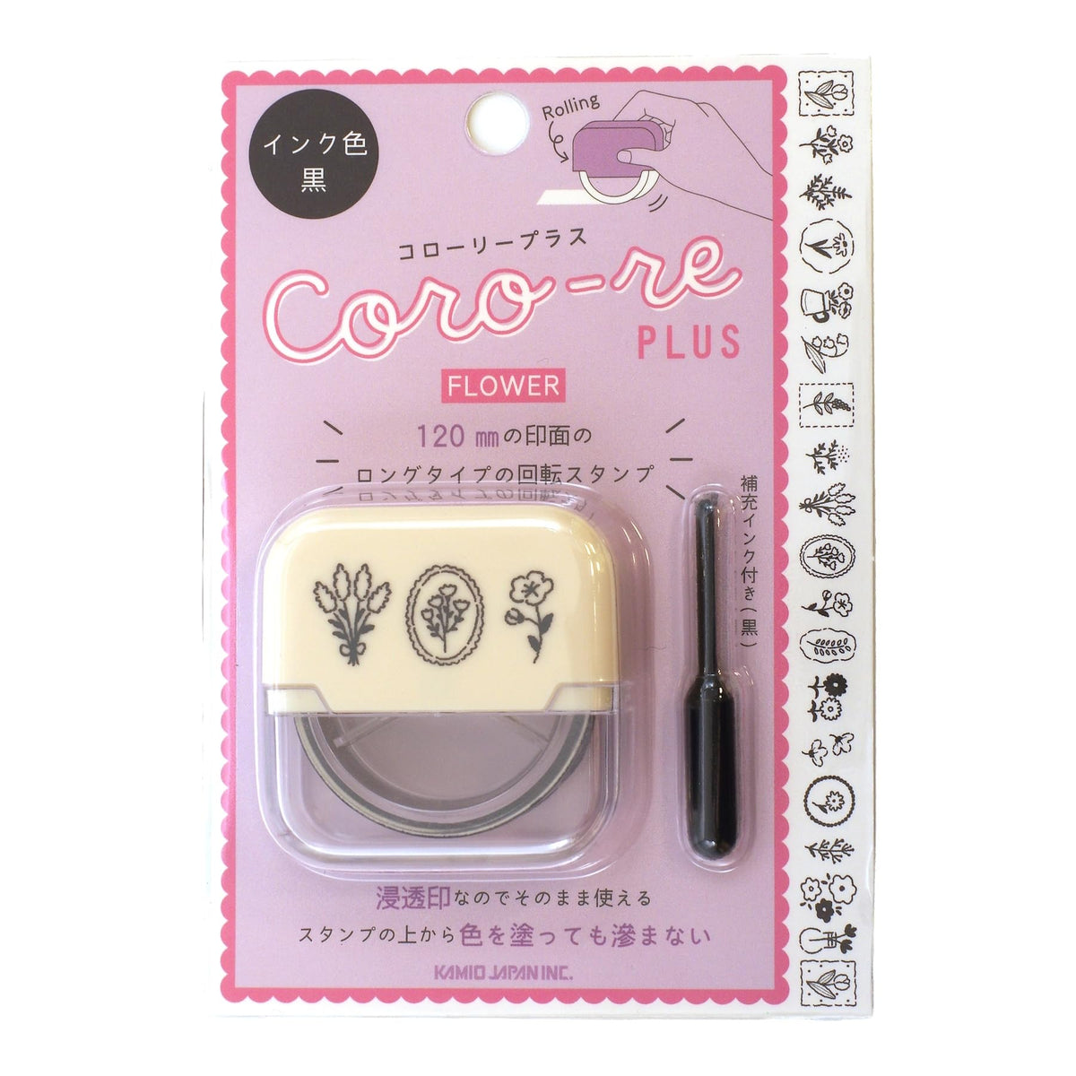 Camio Japan 230014 Stamp Colory Plus Flower
