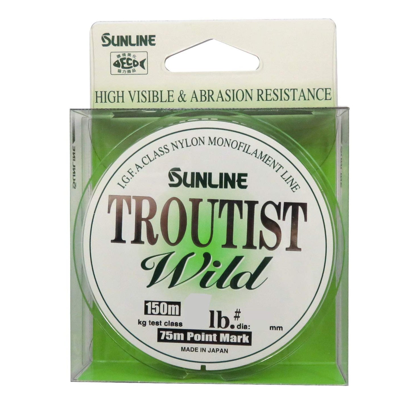 Sunline Troutist Wild No0.8 3Lb 150m