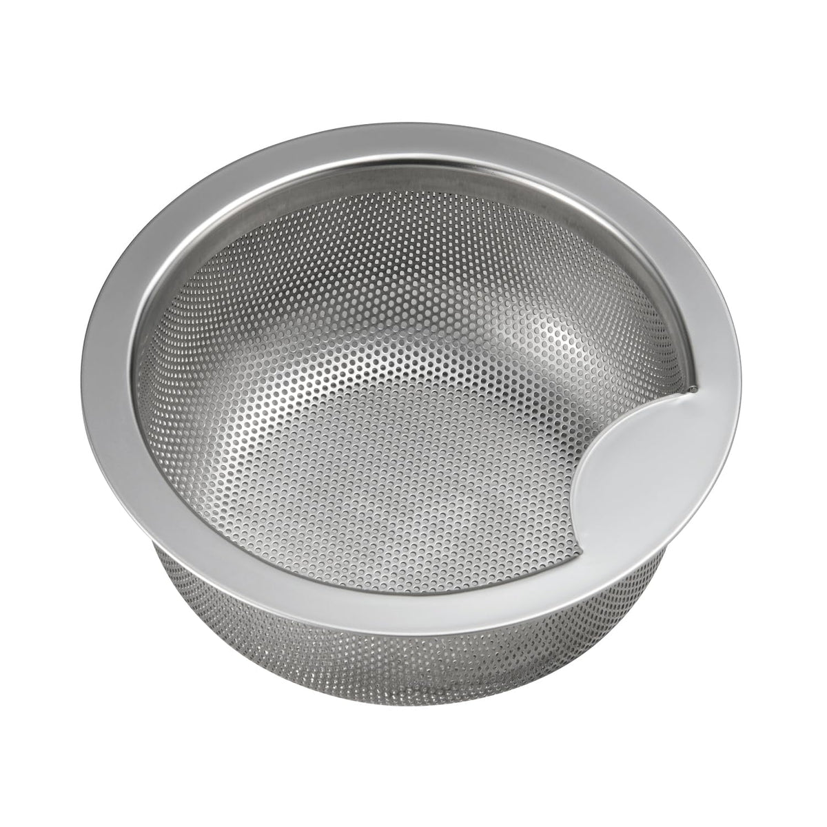 ベルカ(Belca) 水切りカゴ Colander, 直径13.5×高さ5cm, Silver