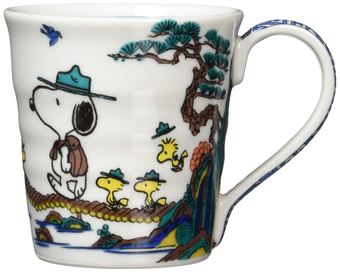 山加商店(Yamakasyoten) Peanut Kutani Ware Mug, 10.1 fl oz (300 ml), Sansui