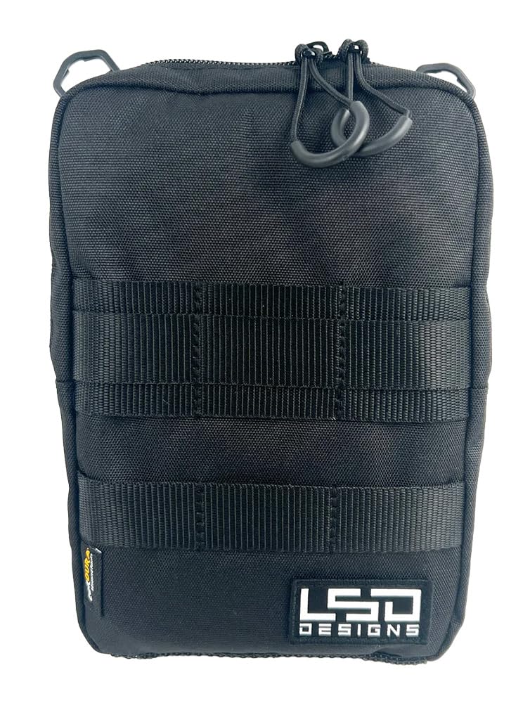 Love Soul Dream Fishing Side Pouch #Cordura Black