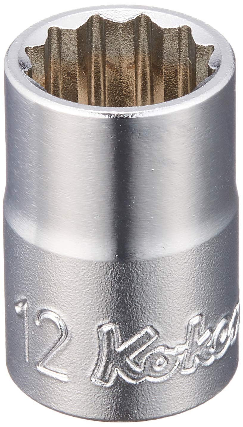 Ko-ken 3405M-26 3/8 Sq. Dr. Socket 26mm 12 point Length 35mm