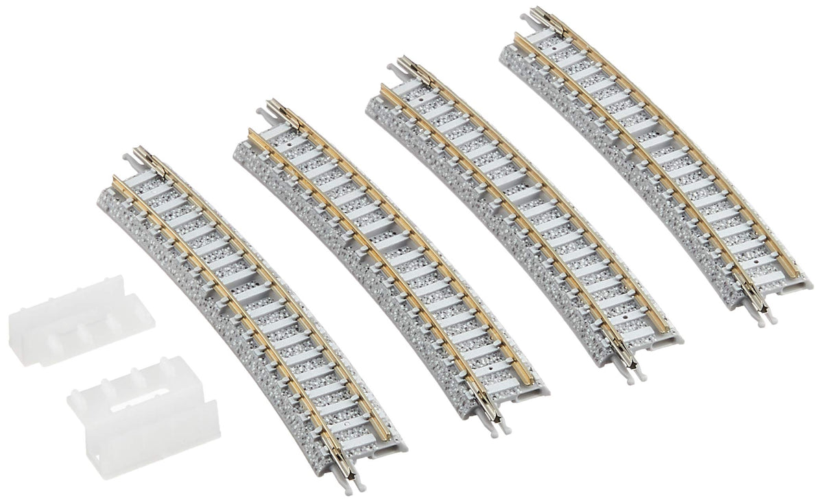 Tomytec – 4 Curved Tracks in Gravel Bettung