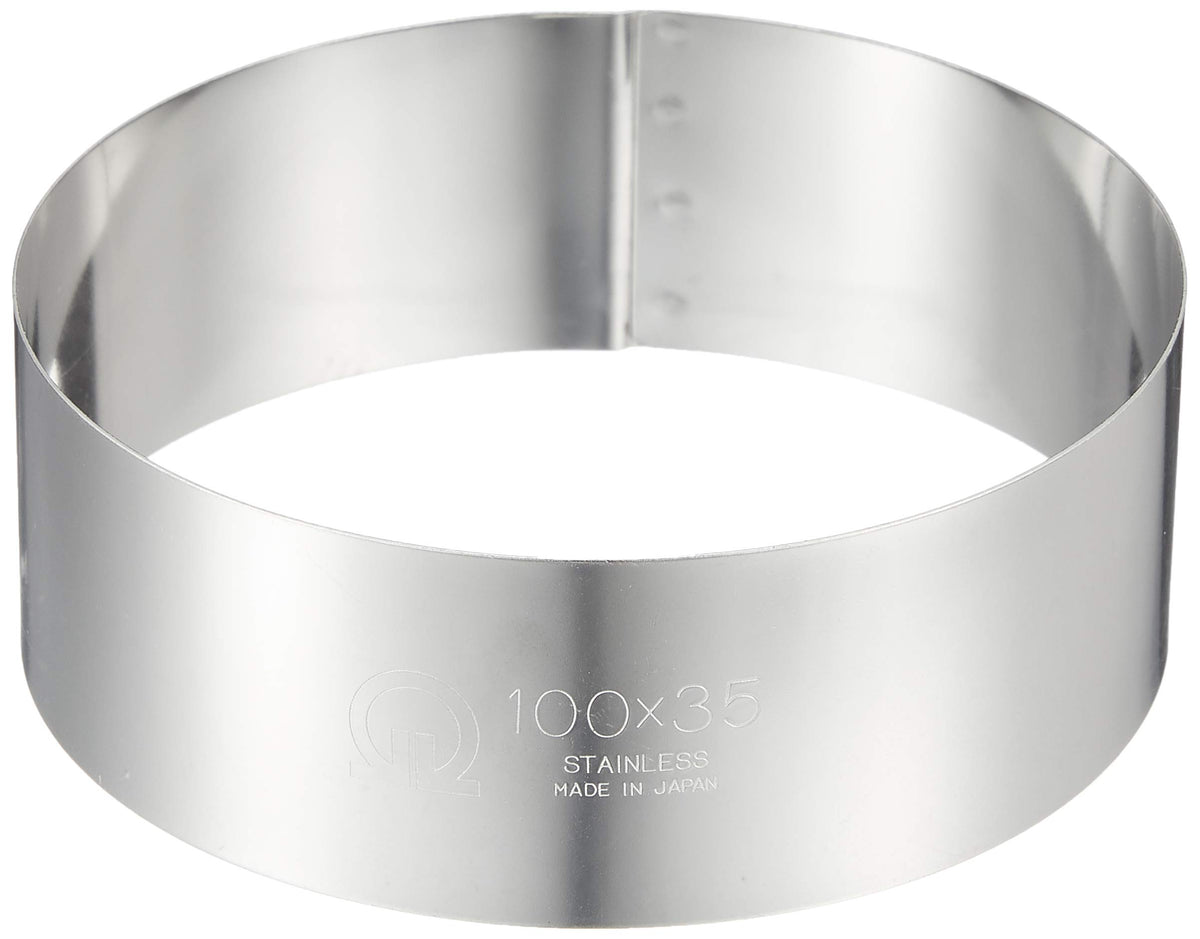 遠藤商事(Endo Shoji) Endoshoji WSL08057 Professional Cellular Ring, Round Shape, 3.9 x Height 1.4 inches (100 x 35 mm), 18-0 Stainless Steel, Made in Japan