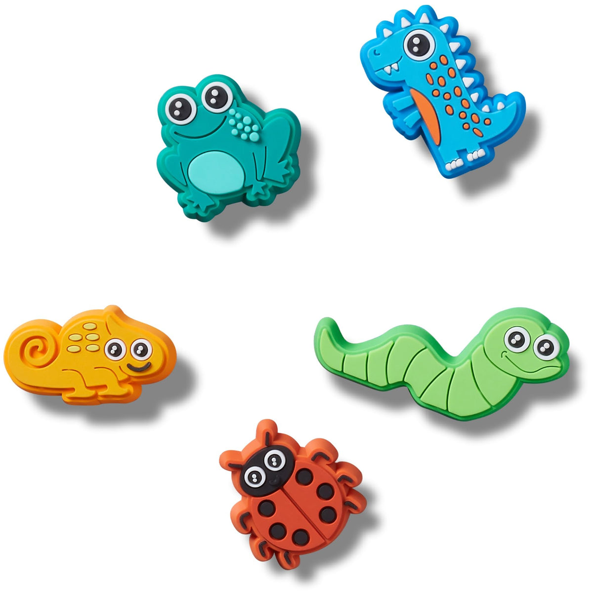 Crocs Unisex Wild Animals and Ocean Friends Collection Multi Packs Bright Young Animals 5 Pack