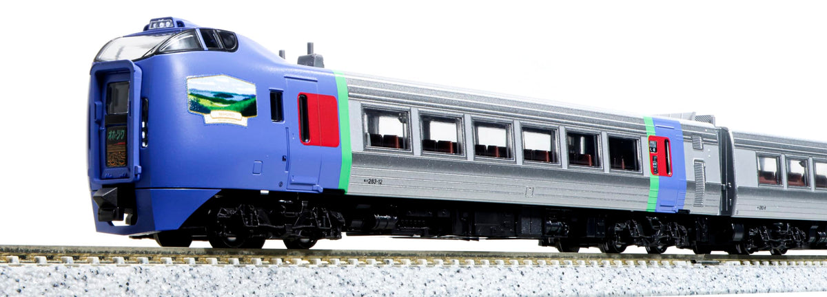 KATO N Gauge Kiha 283 Series Okhotsk/Heavy Snow 4-Car Set, Engaru, Kitami, Bihoro, Railway Model, Diesel Car