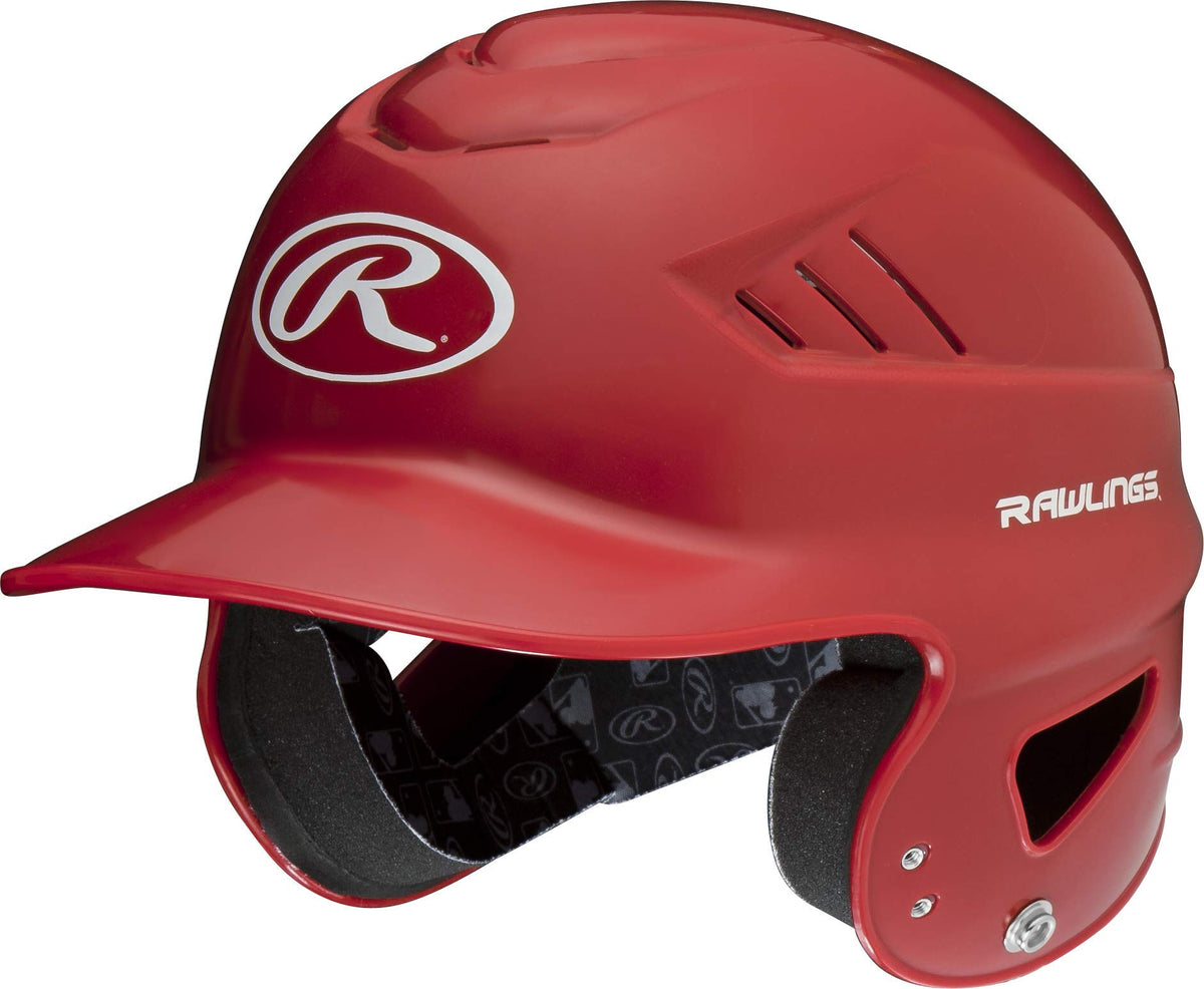 Rawlings | COOLFLO Batting Helmet | 6 1/2" - 7 1/2" One Size Fits Most | Scarlet