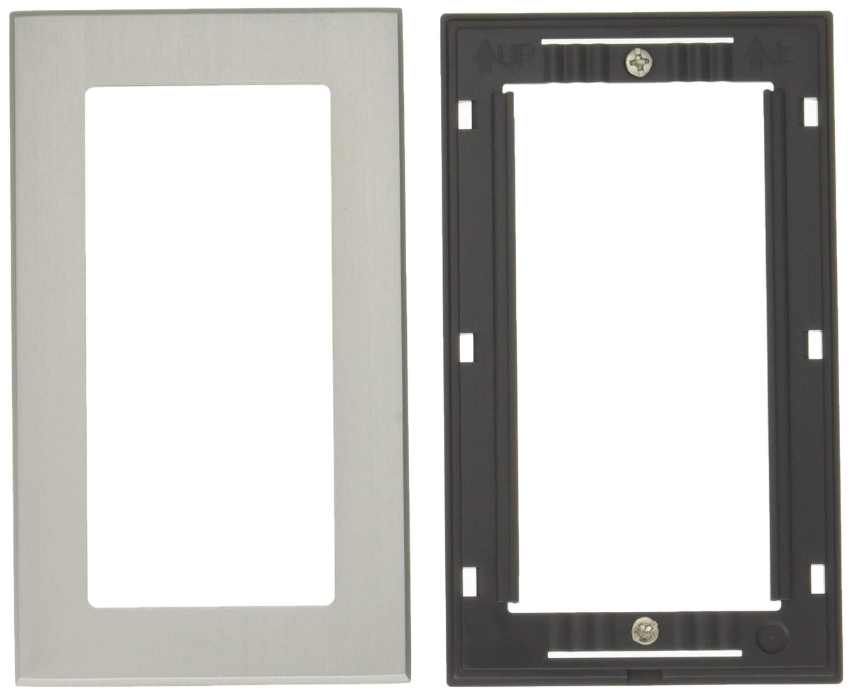 Panasonic WTV6101S1 Square Switch Plate Single Row Silver Gray