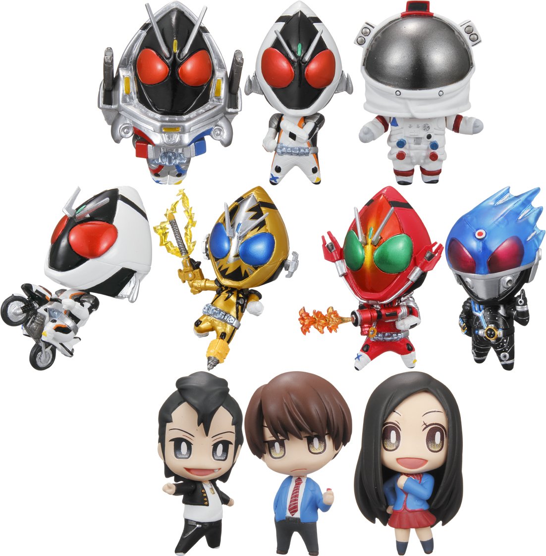 Kamen Rider Deformeister Petit Fourze Fourze Kitaa-! (10pcs) by Bandai