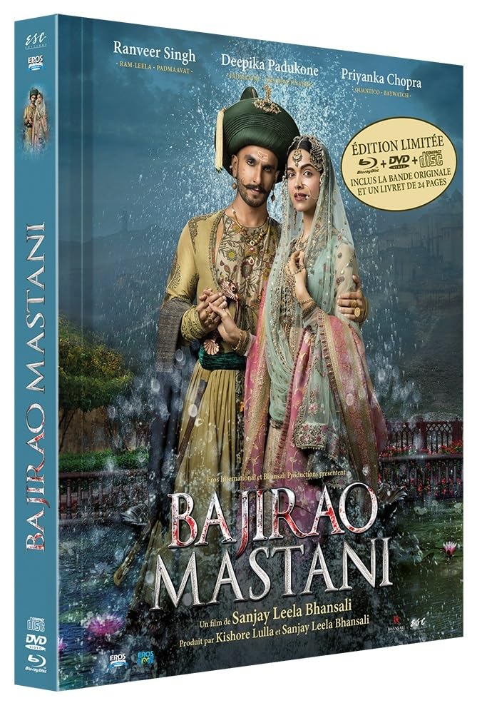 Bajirao Mastani COMBO BLU-RAY + DVD NEUF