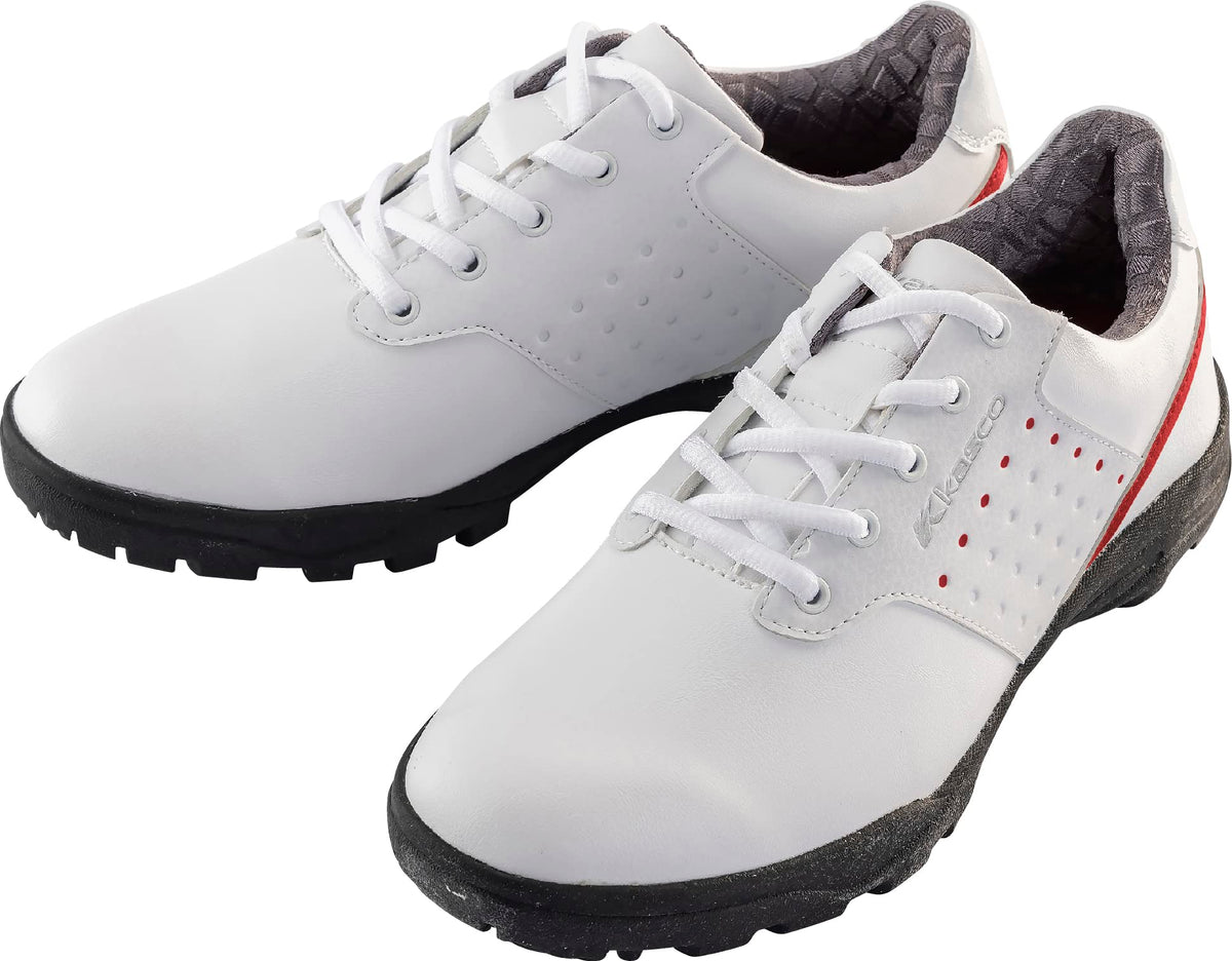 Casco Men's Sneaker Boots, Spikeless Shoes, White, US Men's 8.5 (26.5 cm), 3E