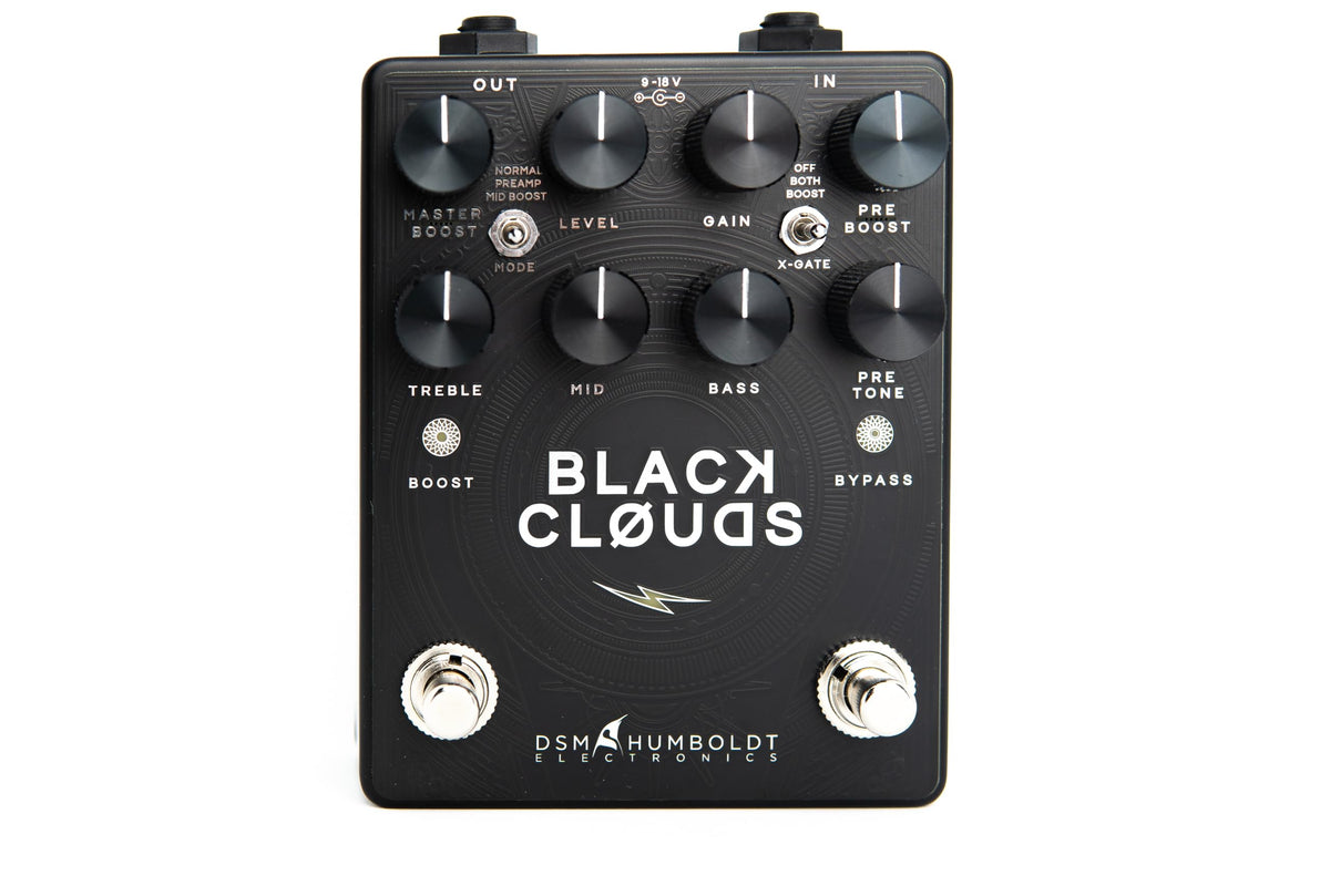 DSM & Humboldt Black Clouds Distortion Drive, Preamp, Booster Pedal
