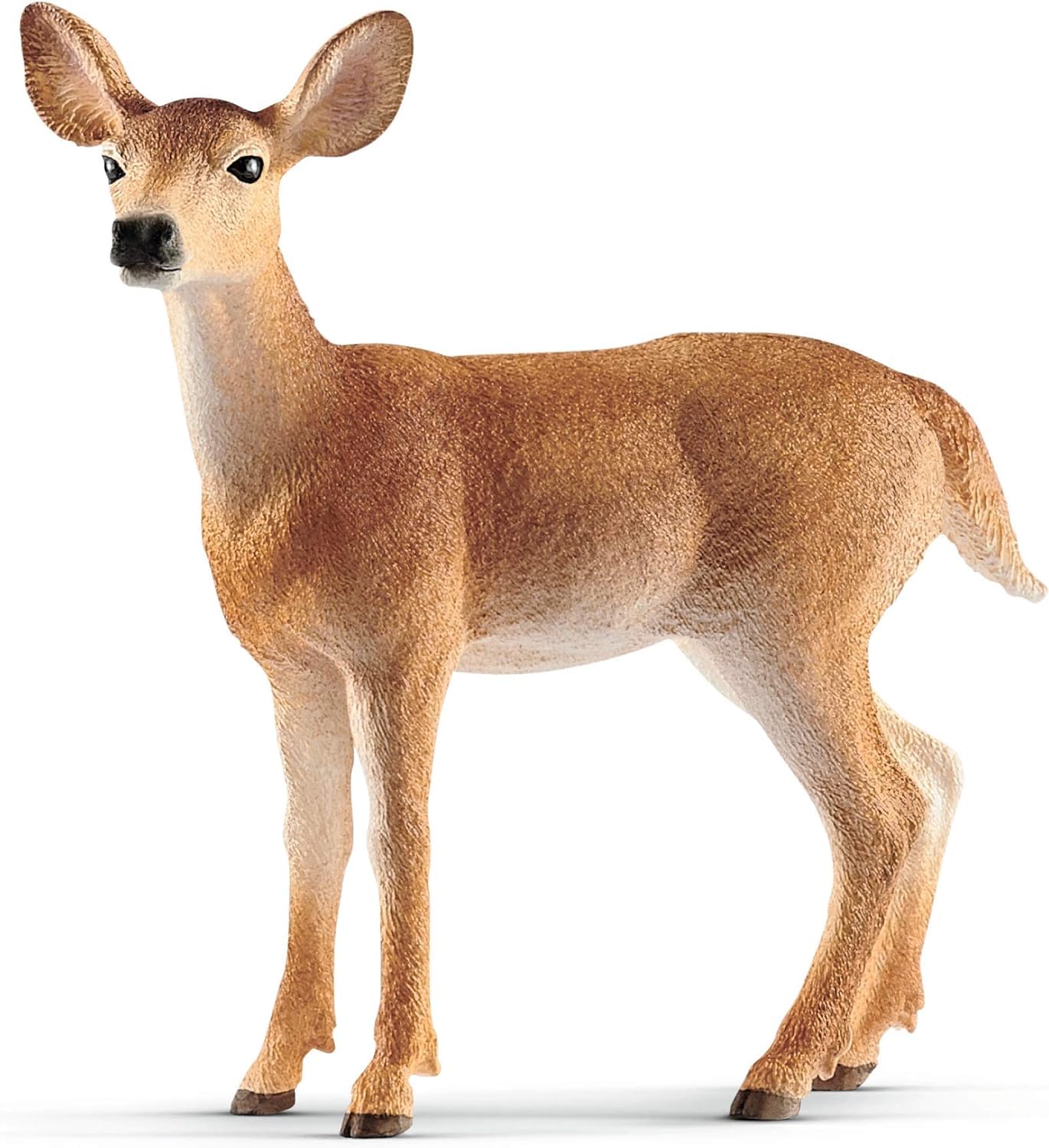 Schleich Wild Life - White Tailed Doe Toy Figurine - Kids Ages 3+ | 14819