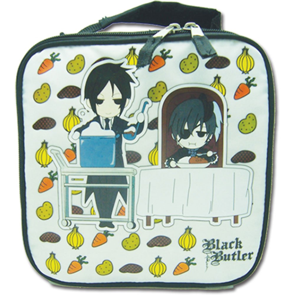 GE Animation Black BULTER Curry Dinner Lunch Bag