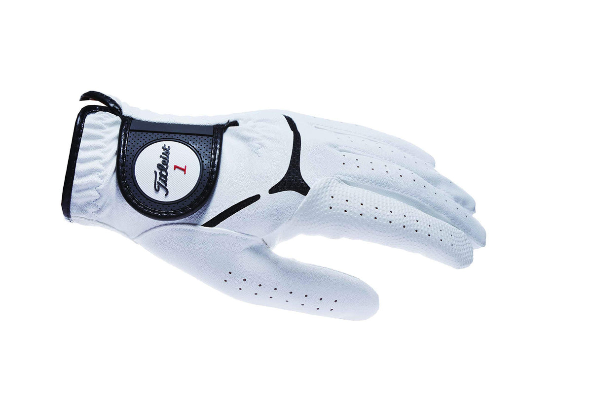 TITLEIST Golf Glove Men's TG39 White 21cm Left Hand
