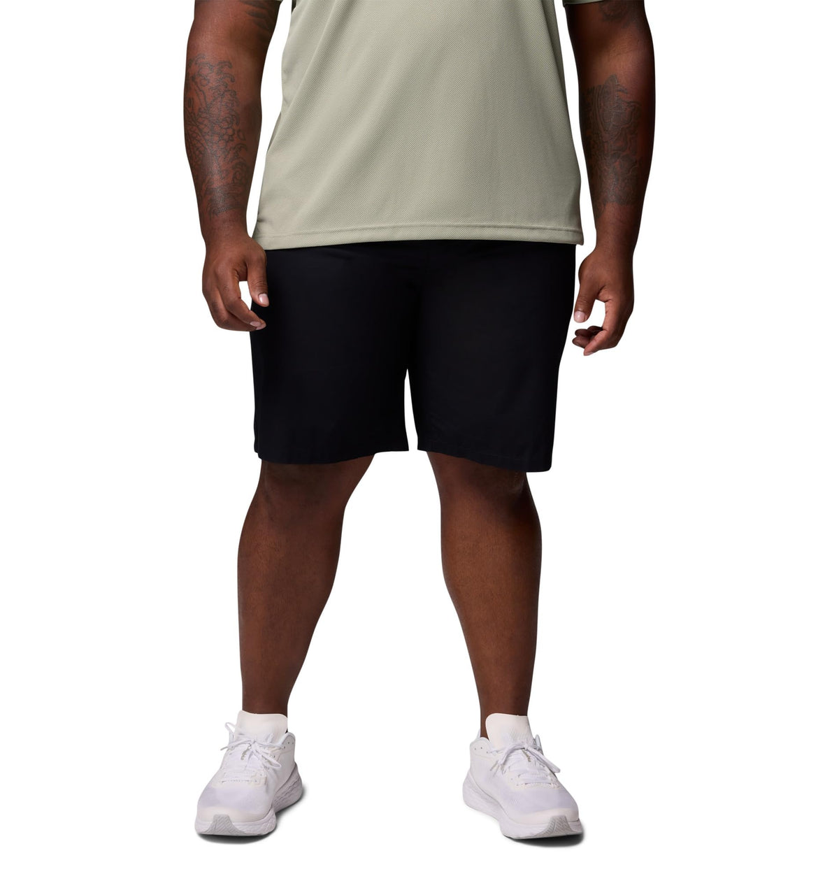Columbia Mens Washed Out Hiking Short, Black, 48 x 10
