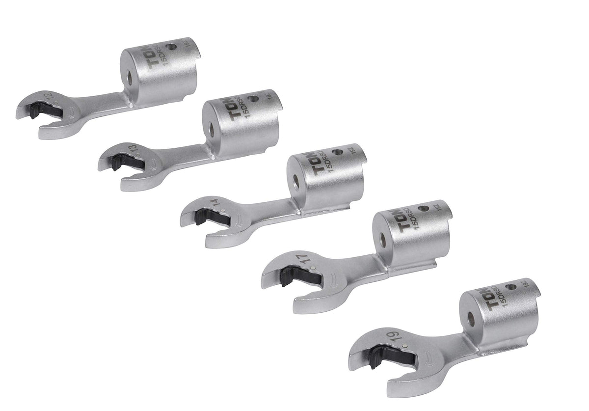 TONE Quick Spanner Headset for Replaceable Torque Wrench 15DRSQ50 φ0.6 inch (15 mm) Contents: 5 Pieces
