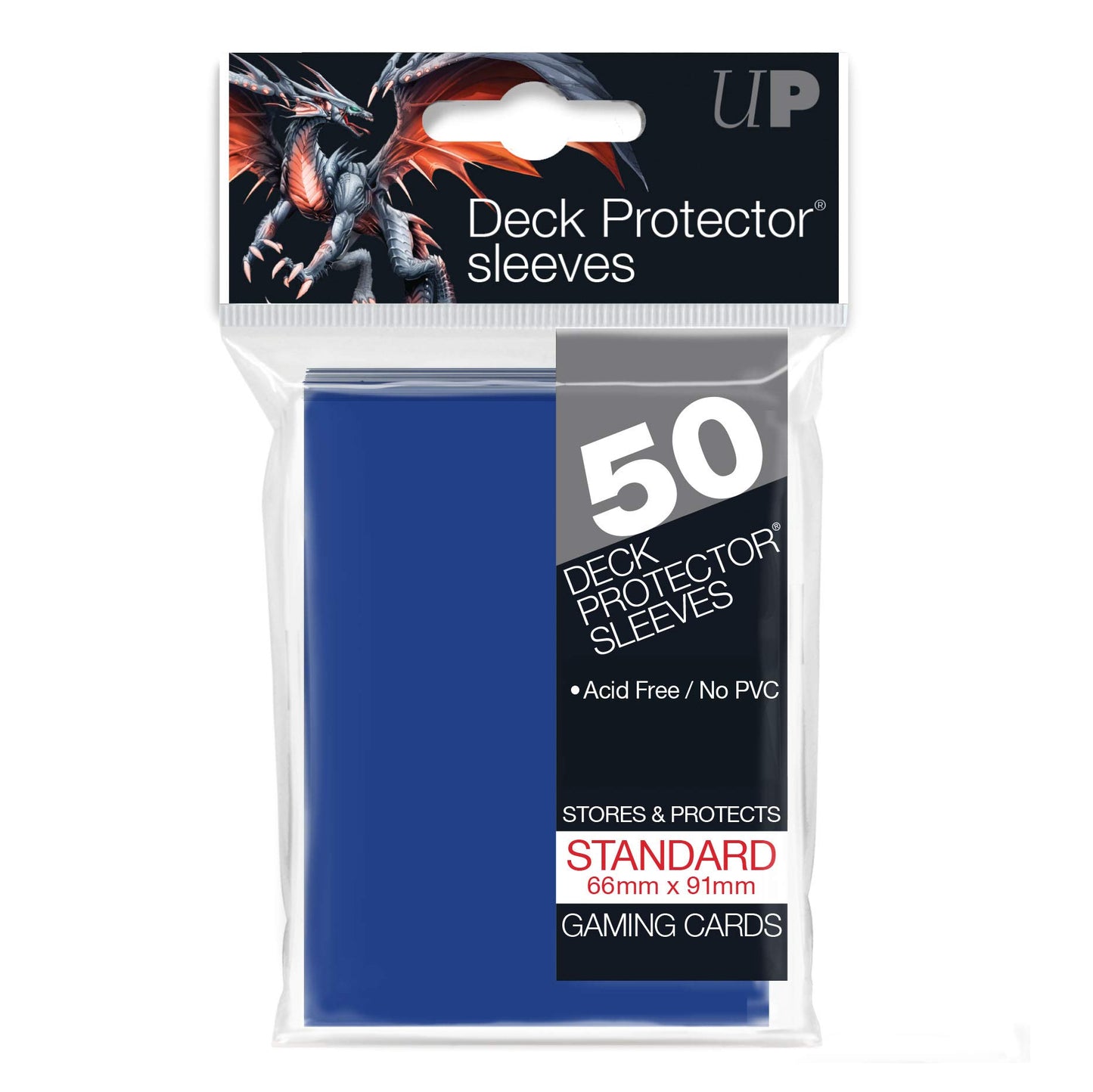 Ultra Pro Standard Deck Protectors (for Magic and Pokemon Cards) - Blue (50 ct.), Multi