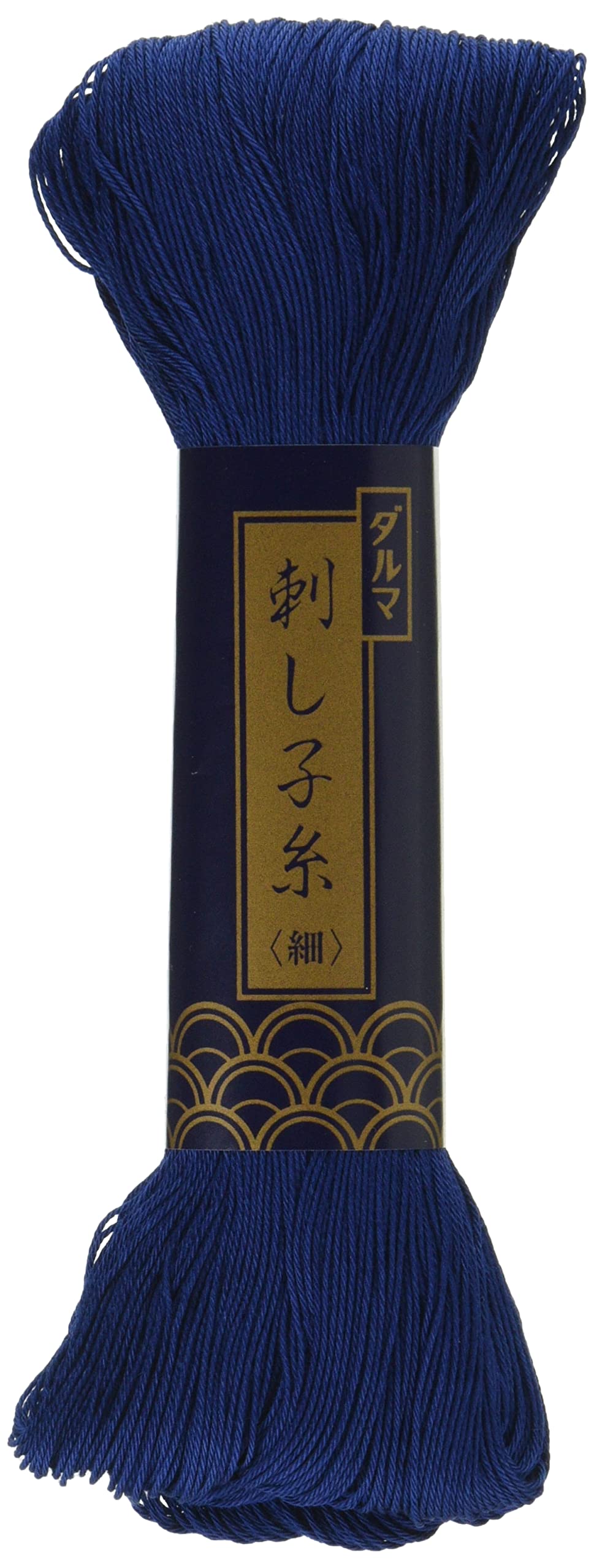 Sashiko Thread Thinner 170 Meters Skein -Col.6 Darkblue - Japanese Quilting & Embroidery