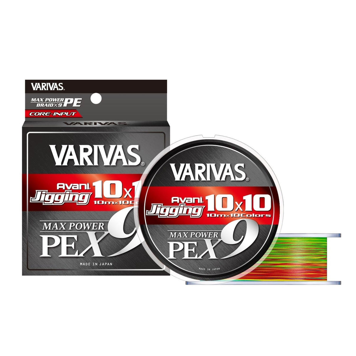 Varivas Avani Jigging 10x10 Max Power PE X9 400m Braided Fishing Line #5 Green