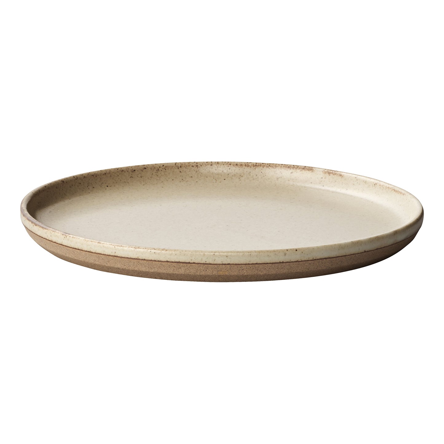 KINTO CLK-151 29538 Plate, 7.9 inches (200 mm), Beige, Microwave and Dishwasher Safe