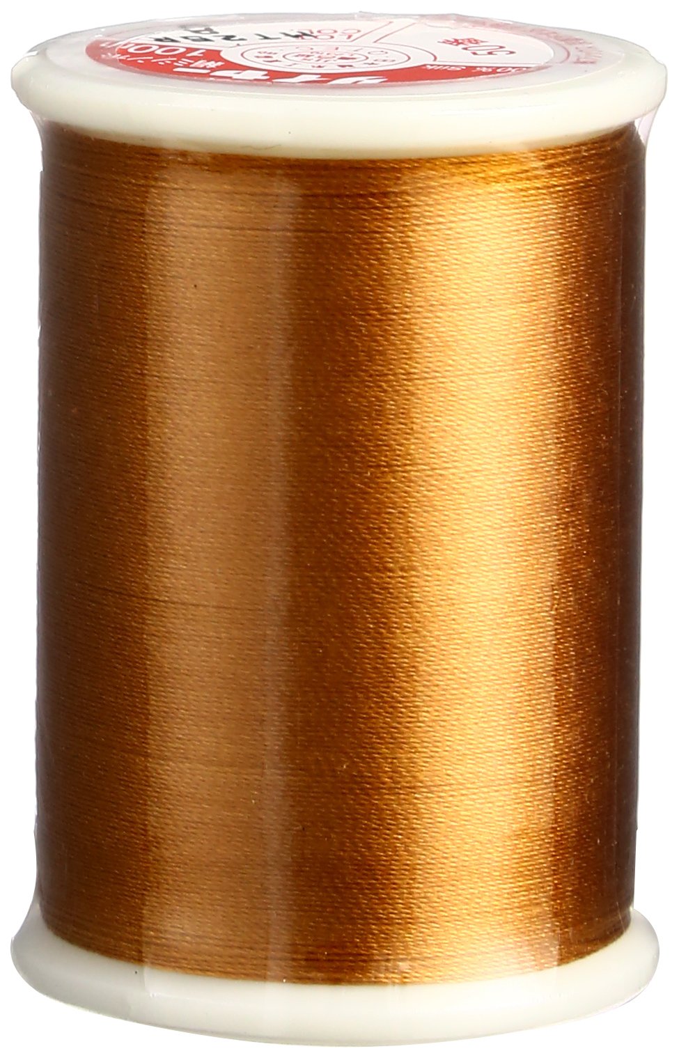 Superior Threads Tire Silk #50 3-Ply 50-Weight High Sheen Silk Embroidery Quilting Sewing Thread - 109 Yard Spool (#008 Burnt Gold)