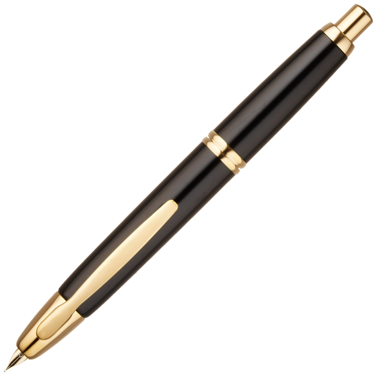 Pilot Fountain Pen Capless, M-Nib, Deep Red Body (FC-15SR-DR-M)