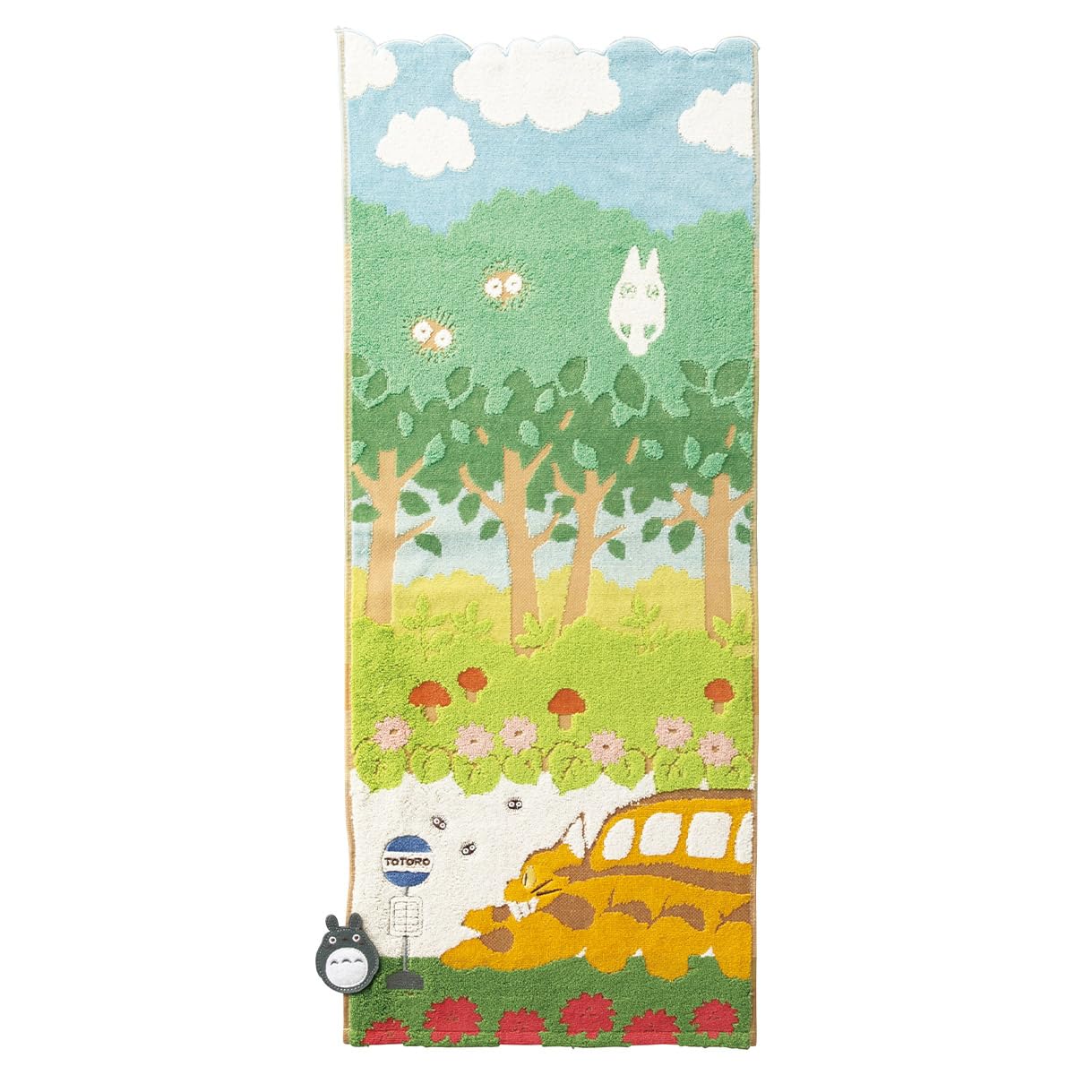 Marushin Face Towel Studio Ghibli My Neighbor Totoro 34×80cm from Japan