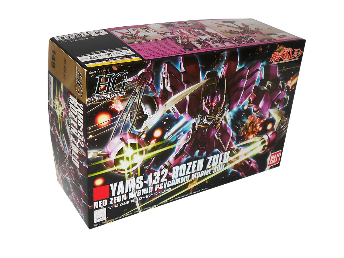 Bandai Hobby #149 High Grade Universal Century 1/144 Rozen Zulu Action Figure