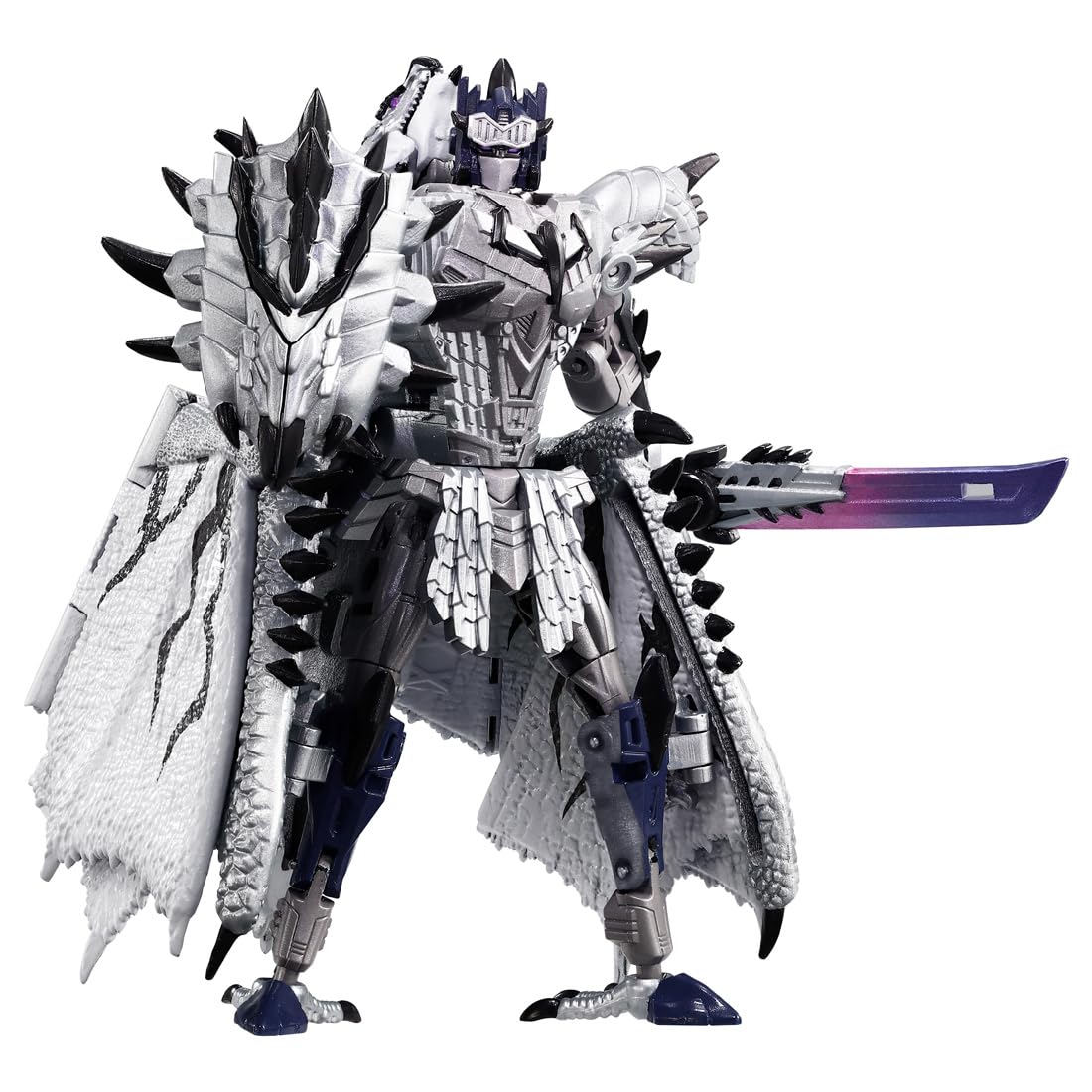 T-SPARK SYNERGENEX Synaginex Transformers Silver Rio Leus Prime Action Figure