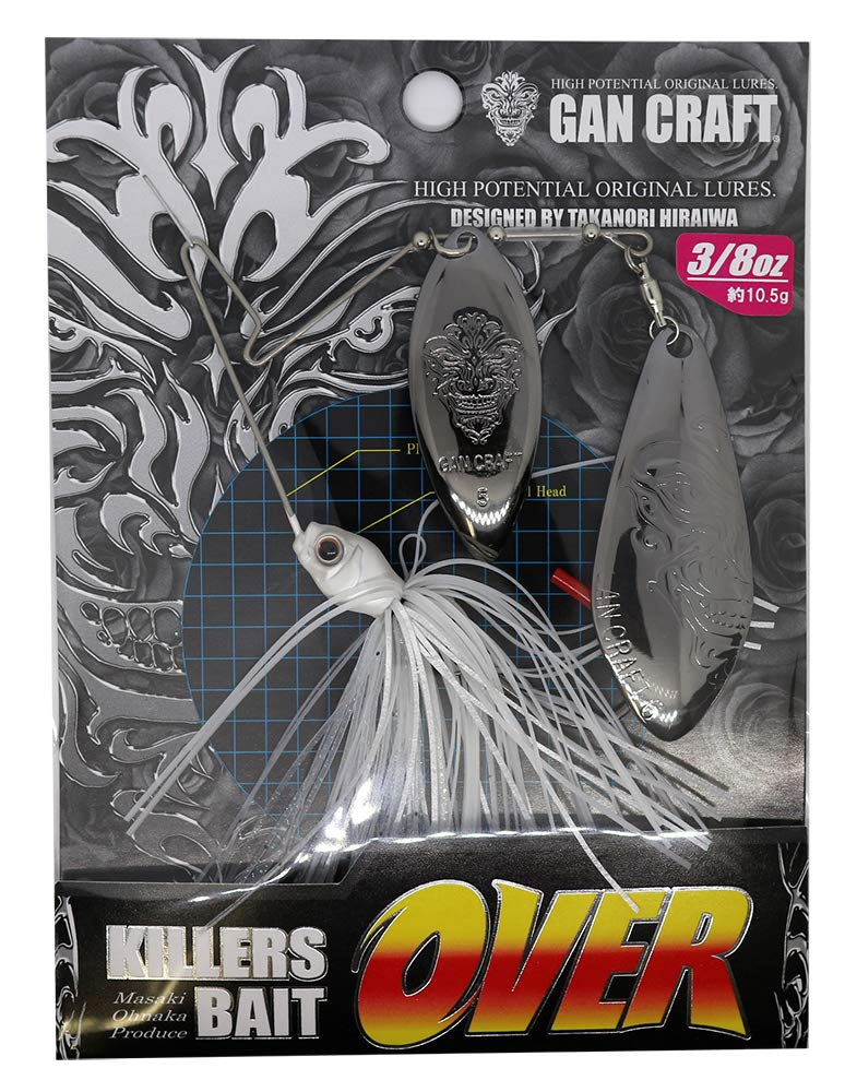 GAN Craft Killer's Bait Over 3/8oz #11 B Muddy White