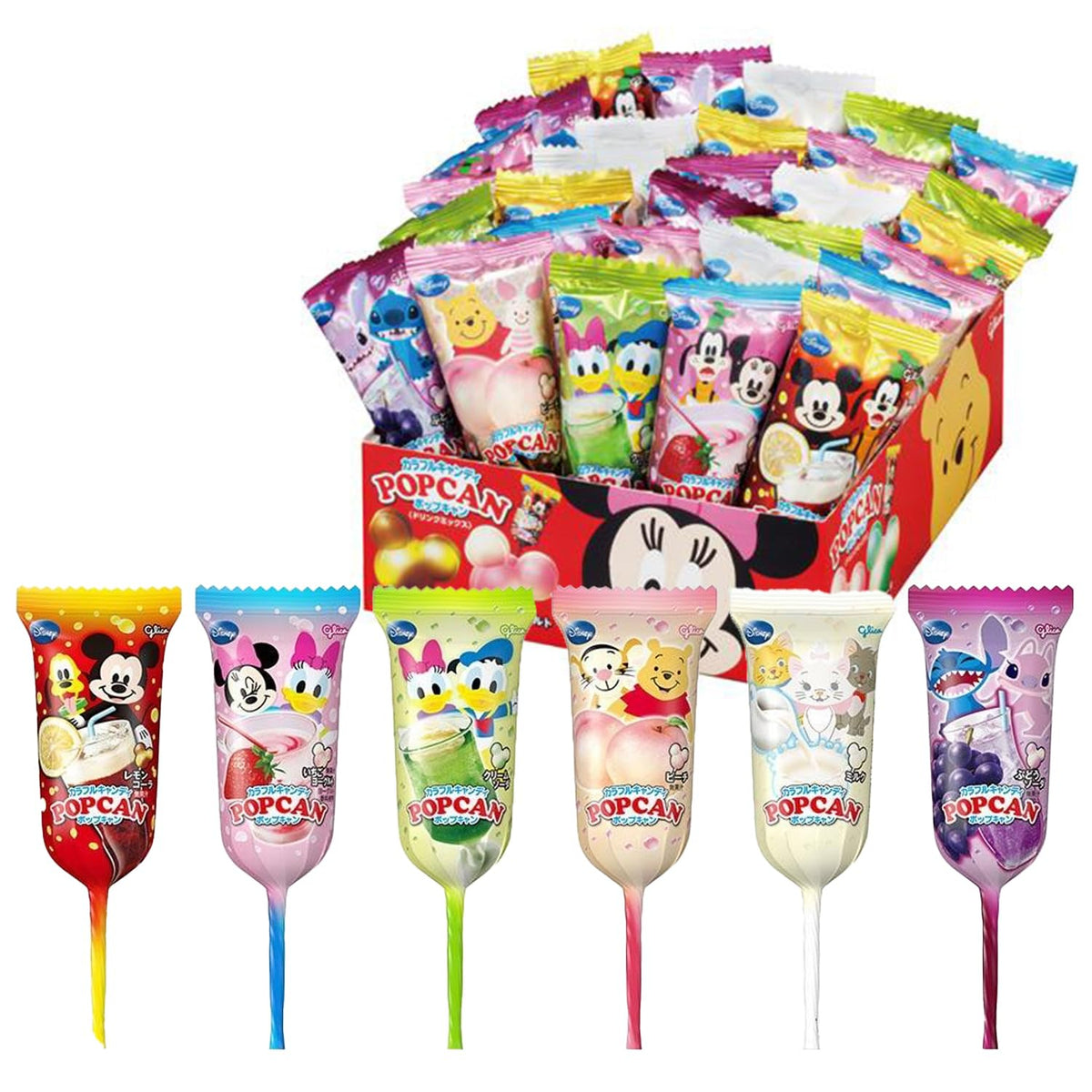 Hard Candy (Lollipops), Assorted Flavors, 30 pcs