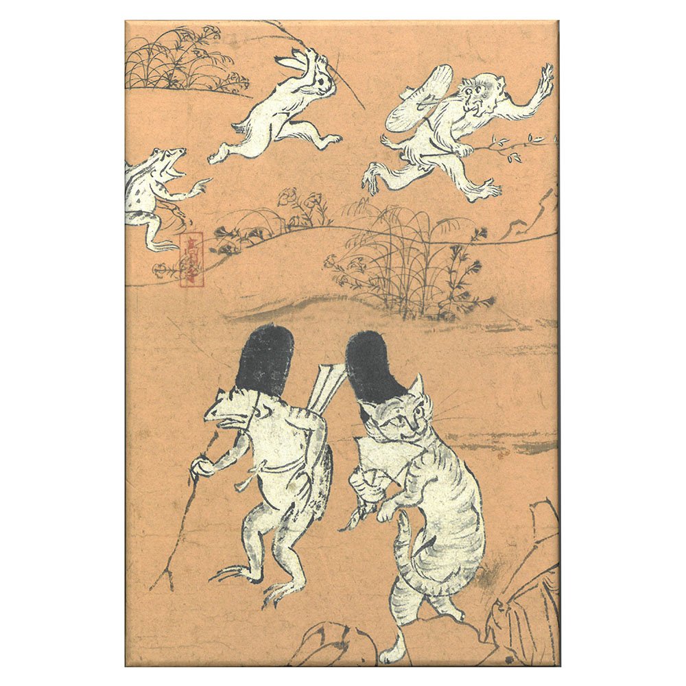 芸艸堂 Geisudou N023 Goshuin Book Choju-Giga Cat