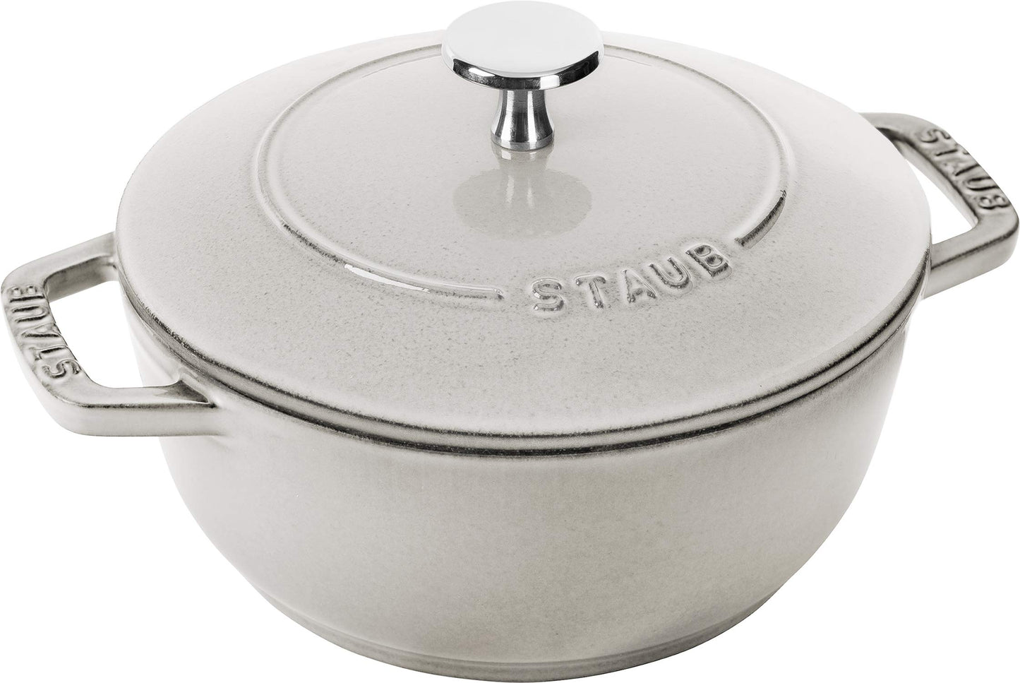 Staub Wa-NABE Campagne S 6.3 inches (16 cm) Double-Handed Casting, Enameled Pot, Rice, Induction Compatible, Wa-NABE 40501-476