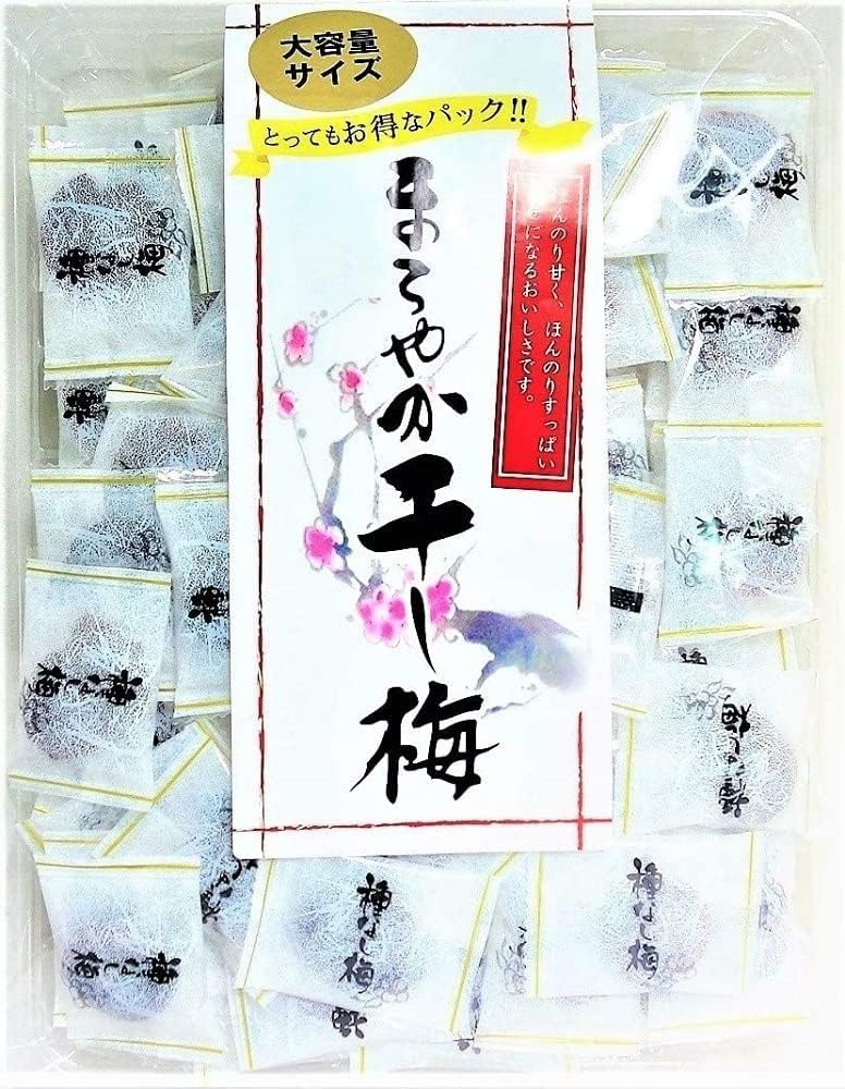 Mellow dried plum sachets into seedless 500g capacity and pack umeboshi pickled plums for commercial use (1 bag 500g) 1 bag 500g